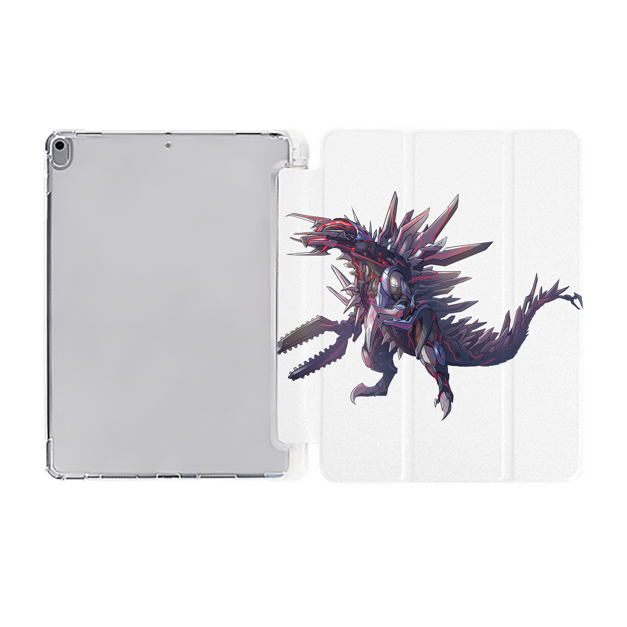 （画像用） ウルトラマン Ultraman IPad ケース ペン収納付き 三つ折りスタンド PUレザー×シリコン 対応機種9.5/10.5/10.9インチ
